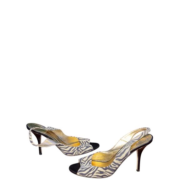 Kate spade zebra print heel size 10B - Picture 2 of 7